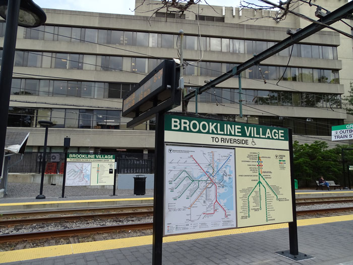 Brookline Village Train Station